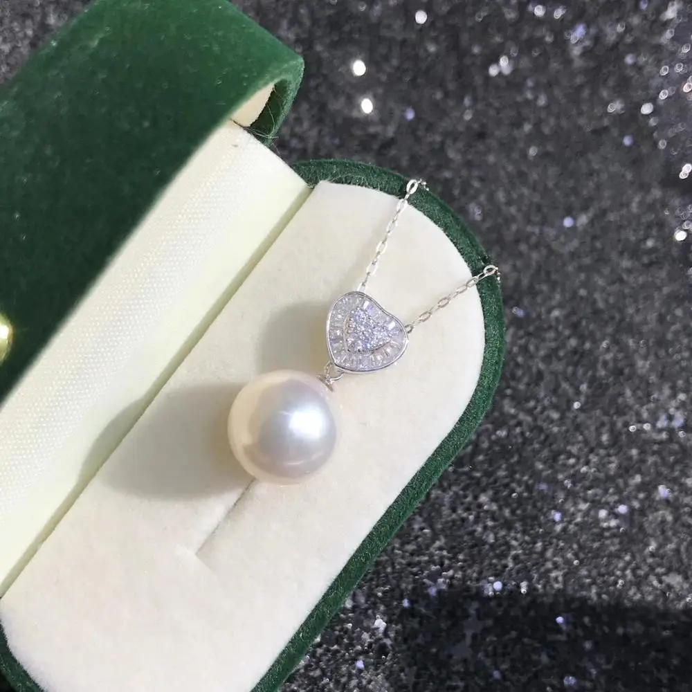 

Heart Style 925 Sterling Silver Pendant Base Settings Mountings Findings Parts for Pearl Crystal Jade Agate 5pcs/lot