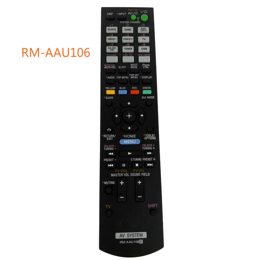 

New Replacement for Sony AV RECIVER Remote control RM-AAU106 RMAAU104 For STR-DH720 STR-DH730 STR-DH830