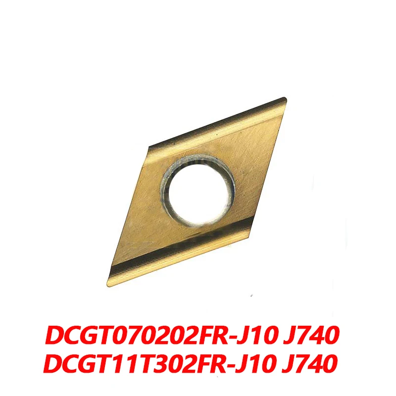 Carboneto do Cnc Introduz o Cortador 100 Original Dcgt J10 J740 Dcgt11t302fr Dcgt11t301fr Dcgt11t302fl 070202 Dcgt11t302 fr o