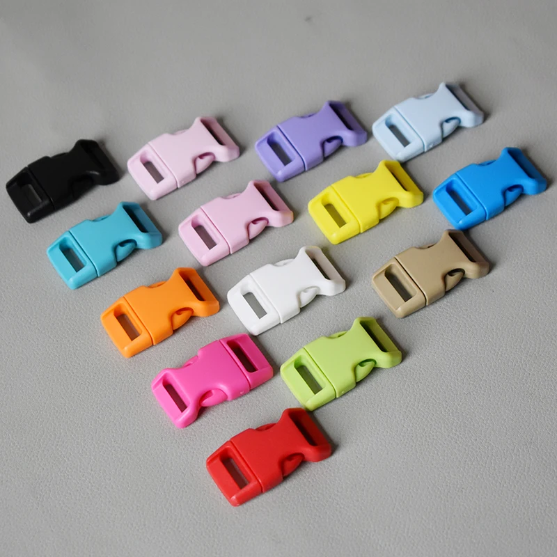 1 Pcs Plastic Quick Side Release Buckles For Dog Collars Garment Accessories 15mm  Webbing Handmade Accessories