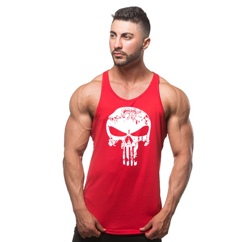 Gym Deltoid New Fashion Cotton Sleeveless Shirts Tank Top Men Fitness Shirt Singlet Bodybuilding Workout Gym Vest Fitness Men