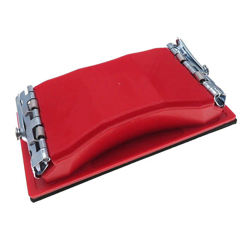 Levigatrice a blocchi abrasivi 85x165mm supporto per carta vetrata in plastica levigatrice a mano decorazione per la lavorazione del legno per lucidare mobili di finitura