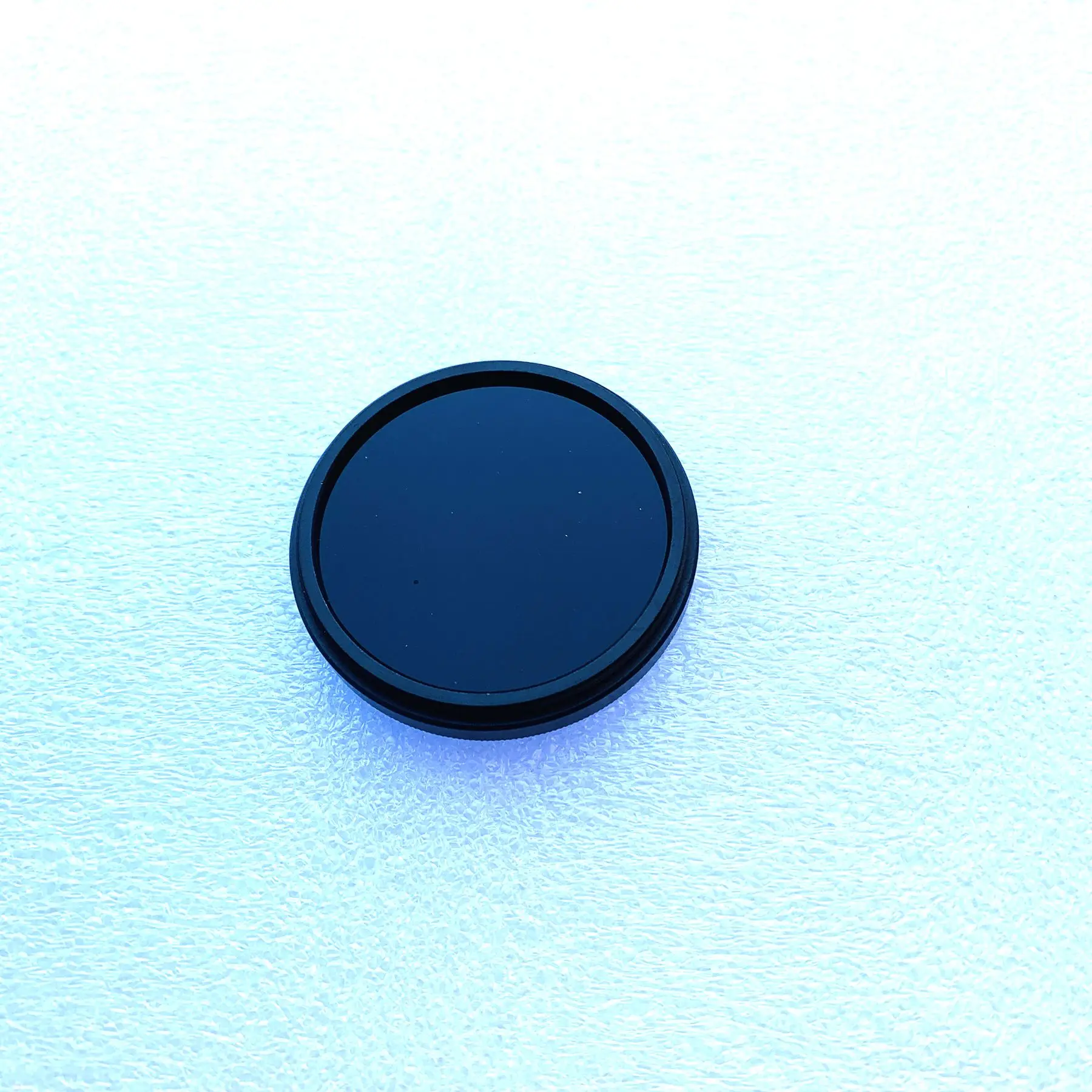 Filtro circular con anillo de metal para lente de cámara, cristal de filtro de paso IR de 58mm y 850nm, HWB850