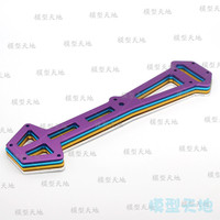 HSP 03002 Aluminum Alloy Metal Radio Tray Blue and Purple For 1/10 4WD RC Model Car Flying Fish 94103 94123