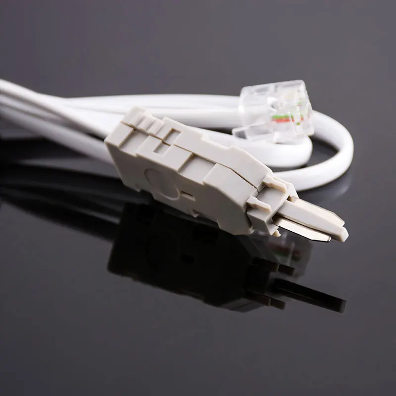 Cable de prueba de módulo de voz KRONE 1,5 a RJ11, cabezal de prueba de Teléfono dedicado, cable de prueba de cable P 110, línea de prueba de voz, 2 unids/lote, 110 m