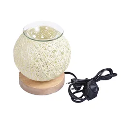Aroma Electric Wax Melt Incense Burner 3D Aroma Lamp Essential Oil Burner Light Aromatherapy DiffuserNightlight