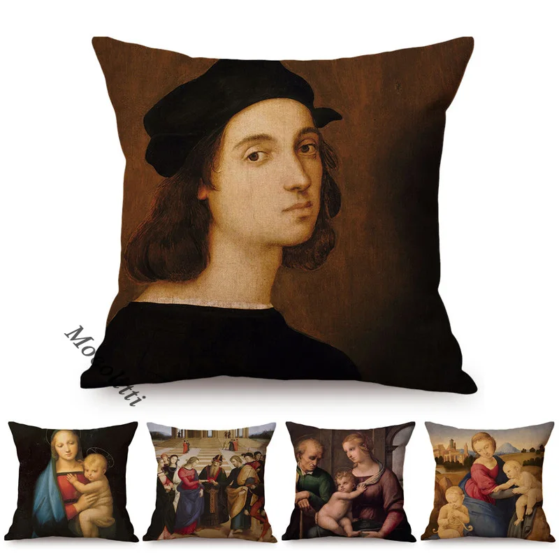 Belgium Painter Peter Paul Rubens Famous Portrait Woman Lady Daughter Oil Painting Decorative Bed Pillow Case Sofa Cushion Cover