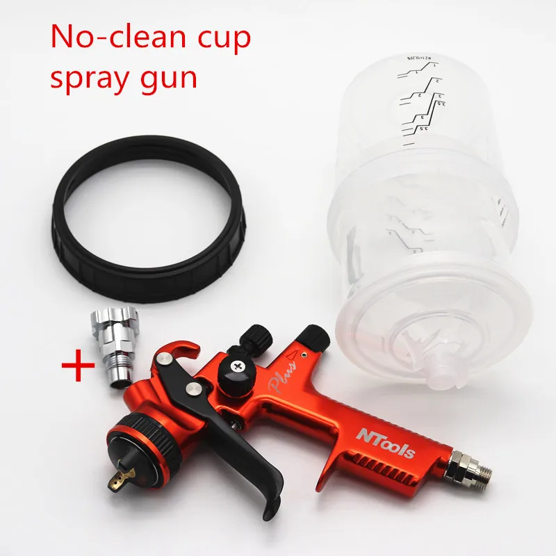 2021 New Style With No-clean Cup Limited Edition 5000B HVLP Spray Gun-1.3 Nozzzle cup for Car,Porsche Design Painted Sprayer gun