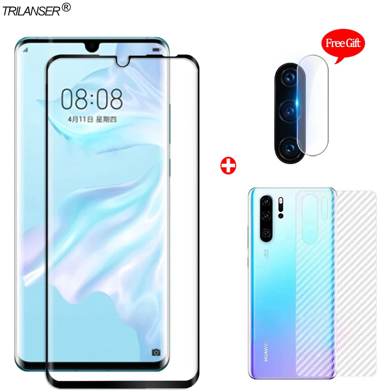 

Huavei P30 Lite Glass+Back Film+Lens,Glass On Huawei P 30 Lite Tempered Glass Screen Protector Huawei P30 Pro light P30lite P40