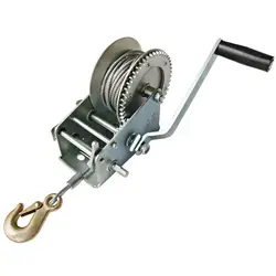 600lb Alloy Steel Cable Hand Winch Crank Gear Winch ATV Boat Trailer Heavy Duty Gear Winch Hand tool