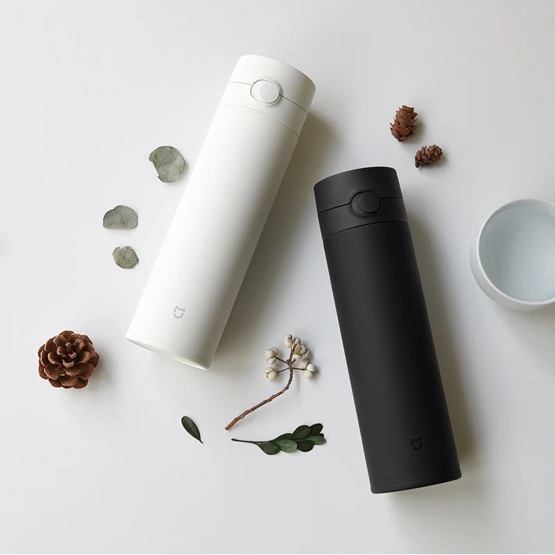 Xiaomi-Bouteille thermos portable en acier inoxydable, tasse à eau originale, garde au chaud et au froid, tasse de voyage, conception de verrouillage, SION L, 2, 480ml, nouveau