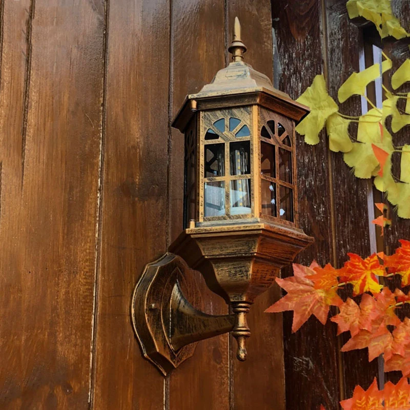 Nordic Lamps And Lanterns Simple Balcony Wall Lamp Outdoor Waterproof Terrace Wall Lamp Villa Outdoor Corridor Store Decoration