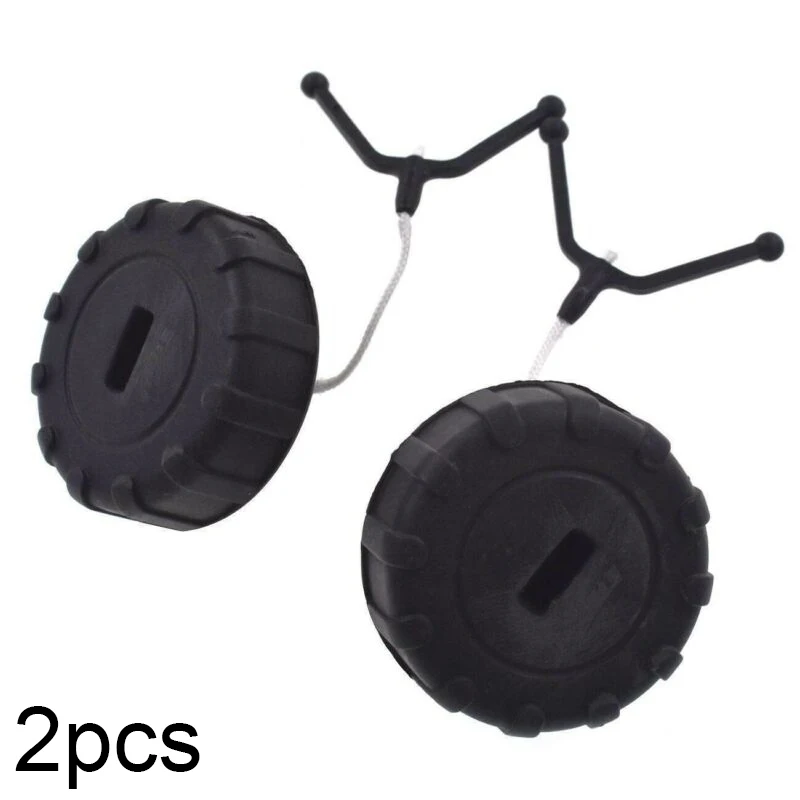 2pcs Fuel Oil Tank Fuel Covers Kit For Stihl MS170 MS180 Chainsaws Replace Accessory Fuel Tank Oil Cover Cap Spare Parts