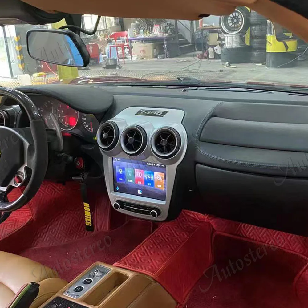 Autostereo Android 13 6G+128G For Ferrari F430 CarPlay GPS Multimedia Recorder Stereo Auto Radio Navigation Head Unit IPS Screen