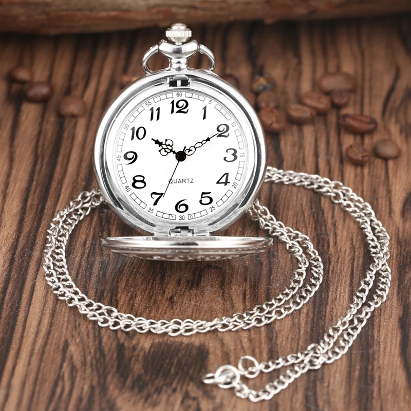 Reloj de bolsillo de cuarzo con plataforma Retro 9 3/4 King's Cross London, extensión de bronce, collar mágico para escuela, colgante, reloj antiguo, regalos