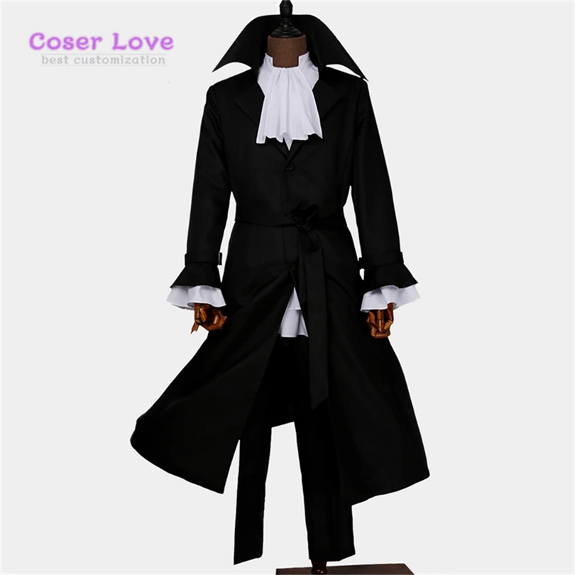 

Dogs Mafia Akutagawa Ryuunosuke Black Suit Cosplay costume Carnival New Years Christmas Outfit customizable