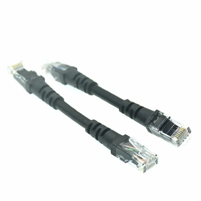 CAT 6 10cm 30cm 50cm 0.1m 0.3m 0.5m CAT6e UTP kabel sieciowy Ethernet z męskiego na męskie RJ45 Patch LAN krótki kabel