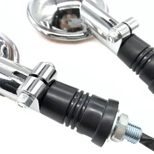 1 Paar verwandeln Sie das Licht der Lichtlampe in Virago XV250/400 Signalanzeige Bernsteinlicht 8 Hauptverkauf Leuchtturm Virago - №6