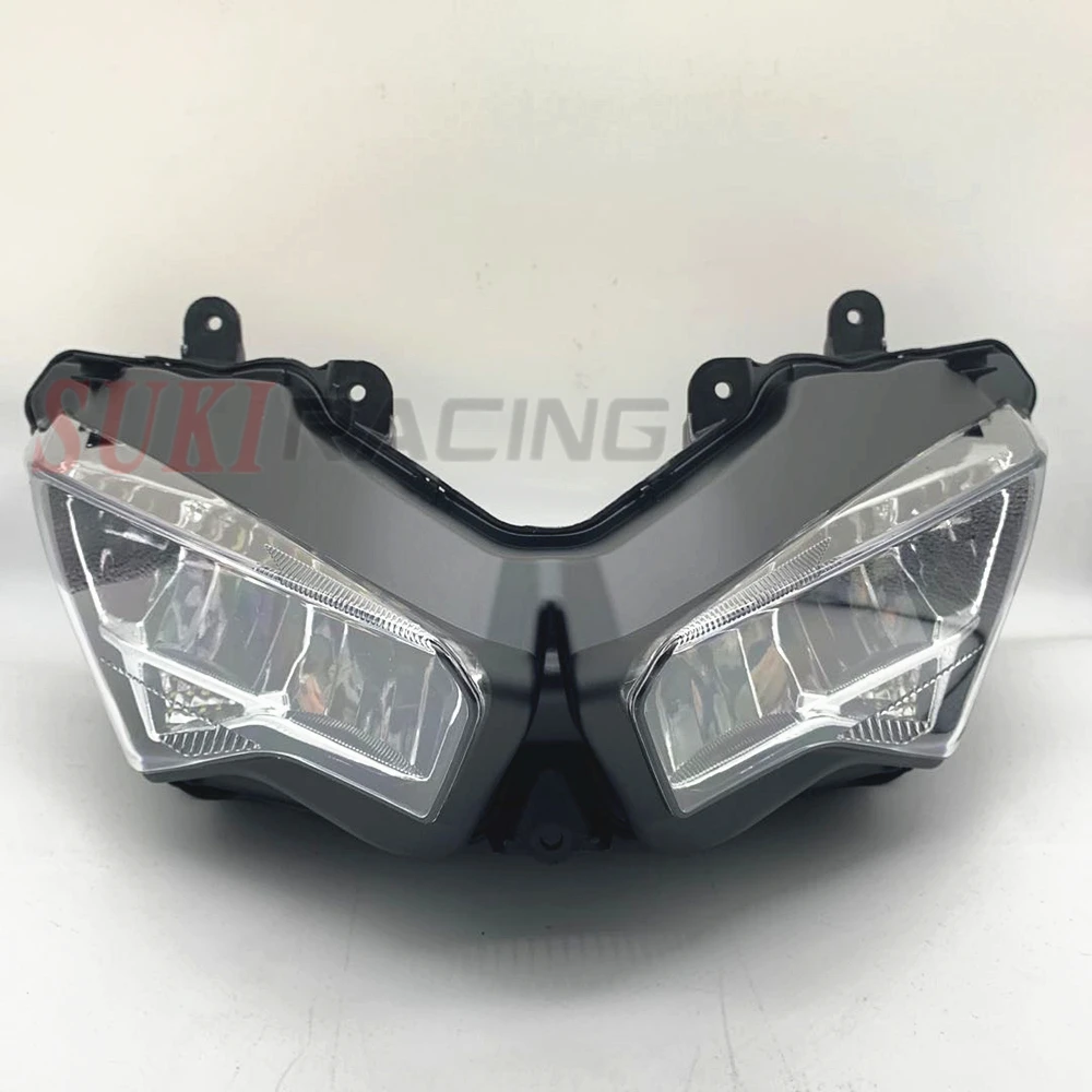 NINJA400/NINJA250 Motorcycle Headlight Headlamp Front Head Light With LED Lamp Beads For Kawasaki Ninja 400 Ninja 250 2018-2022