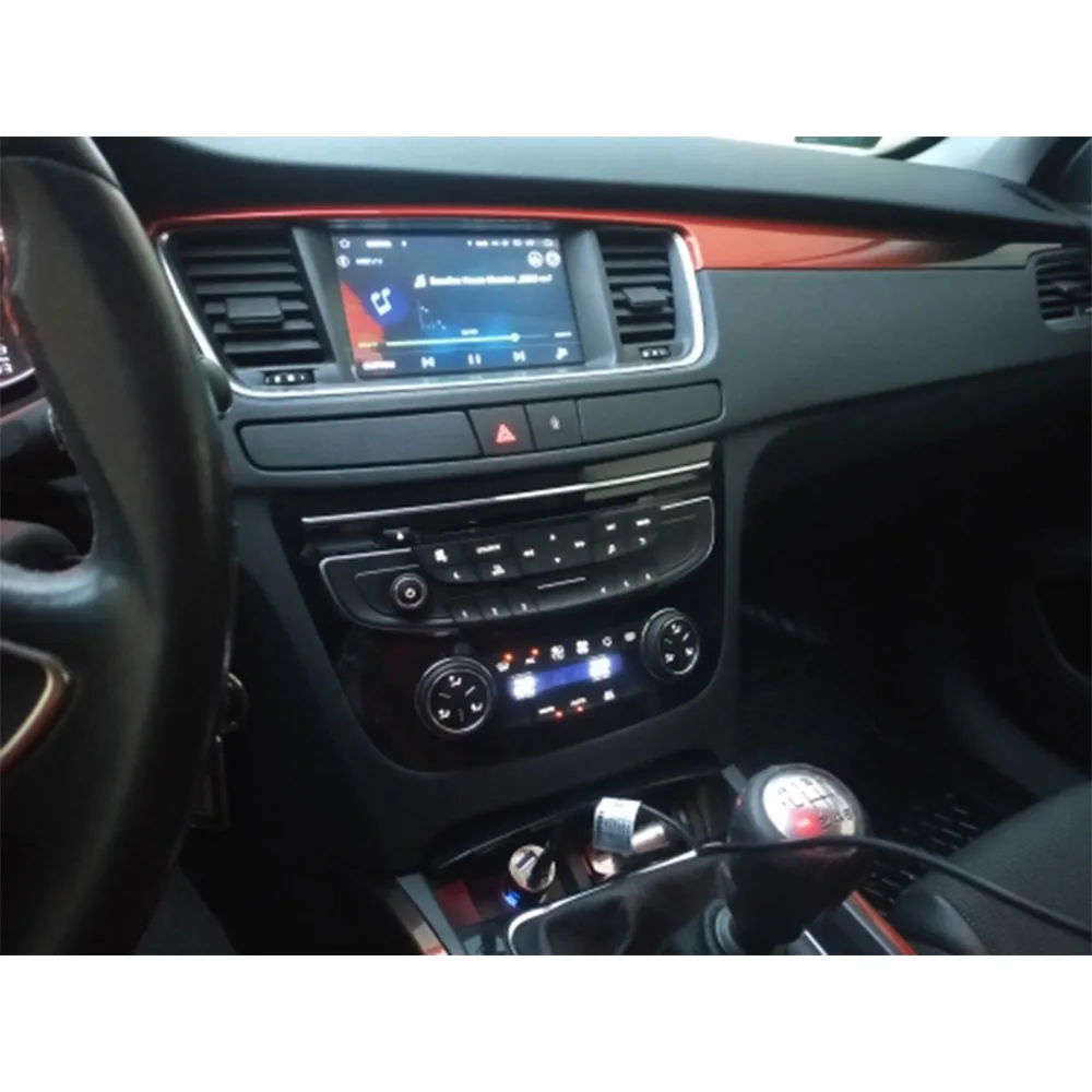 4 + 64GB PX6 Android 9 Auto Radio Carplay Für Peugeot 508 2011-2017 Touchscreen Autoradio DSP DVD