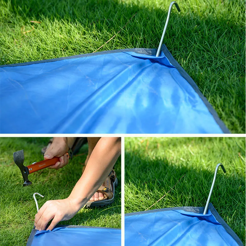 Naturehike 2-4 Person Camping Mat Moisture Proof Outdoor Pad Waterproof Camping Tarp Footprint Ground Sheet Picnic Mat