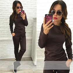 2023 Autumn/Winter New Hot Selling European and American Sportswear Sweater Long Sleeved Round Neck Sports Cover