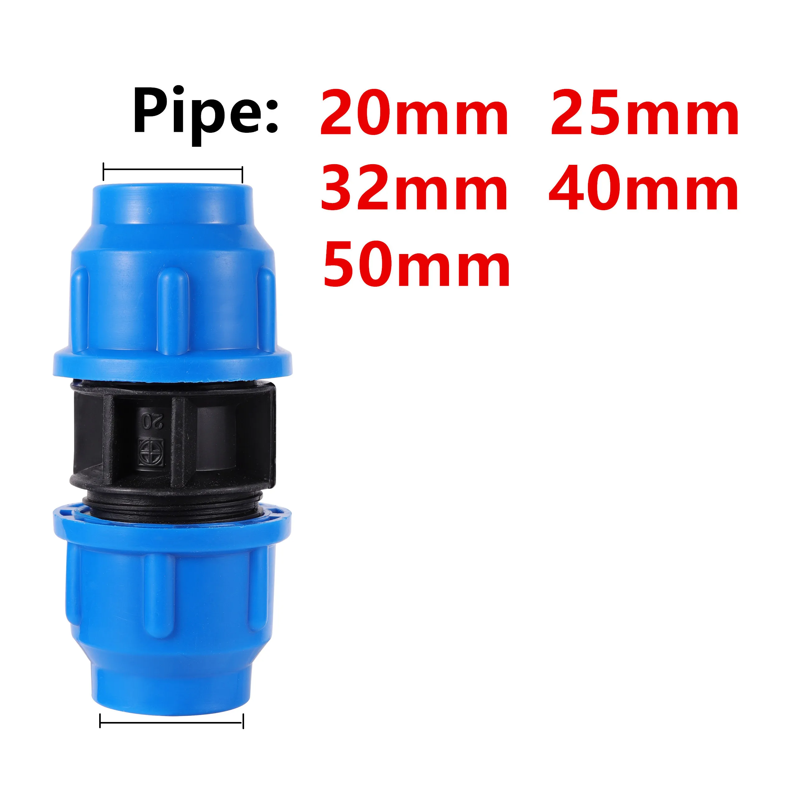 1Pc 20/25/32/40/50mm PVC PE Rohr Leitungswasser Splitter Kunststoff Schnell ventil Anschluss Landwirtschaft Bewässerung Wasser Rohr Fitting