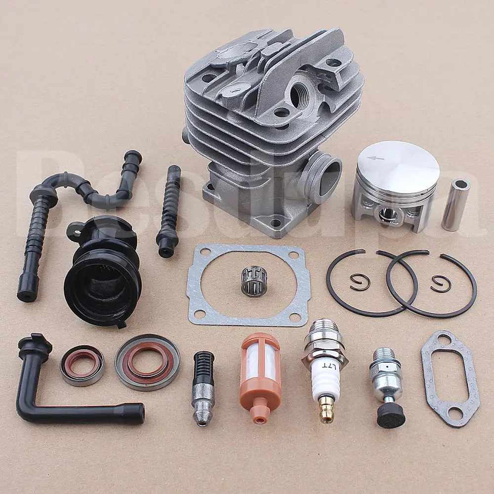 44 millimetri Cilindro Pistone Filtro Olio Combustibile Linea Seal Kit Per Stihl MS260 026 Motosega 1121 020 1203, 1121 358 7700 w Collettore di Aspirazione