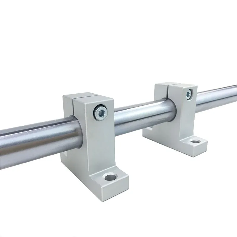 Linear optical axis SK vertical support aluminum alloy bearing frame polished rod holder SK/8mm——SK/60mm