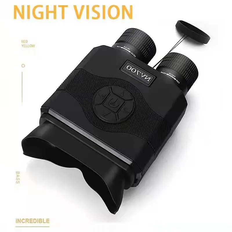 Binoculars Night Vision Binoculars, Zoomable Infrared LED Lens, Full-Black Night Vision HD 720P Infrared Night Vision Device