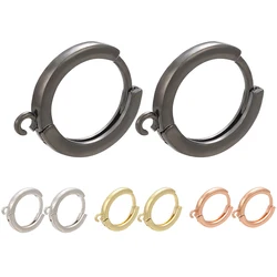 ZHUKOU orecchini 13x16mm di alta qualità per le donne accessori per gioielli fatti a mano fai da te orecchini color oro moda modello: VE83