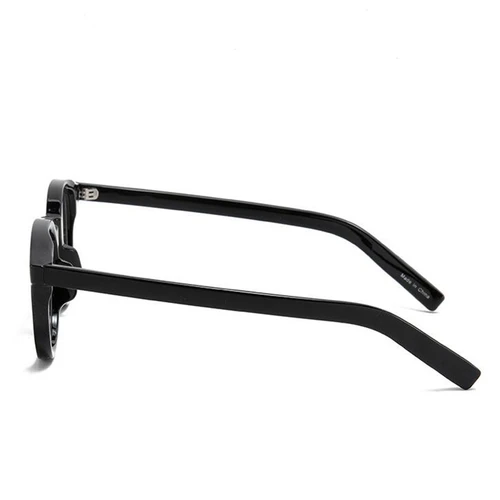 Imagen 2 del producto Gafas para miopía ovaladas TR90 con bloqueo de luz azul, gafas ópticas para ordenador con marco negro de grado, prescripción de 0-0,5-0,75 a-6