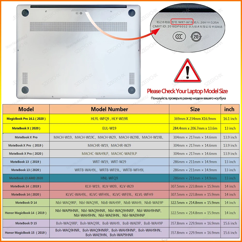 Custodia in marmo per huawei Matebook 13 14 Mate book X pro custodie per MagicBook 14 15 16.1 Mate book 2021 D14 D15 custodia X 2020 cover