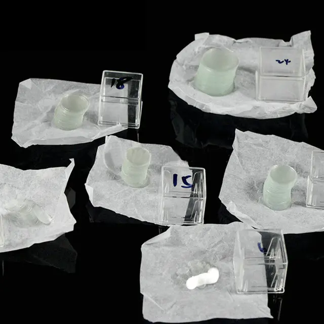 3-50mm Glass Microscope Cover Slide Slips 100 PCS Round Blank Slides