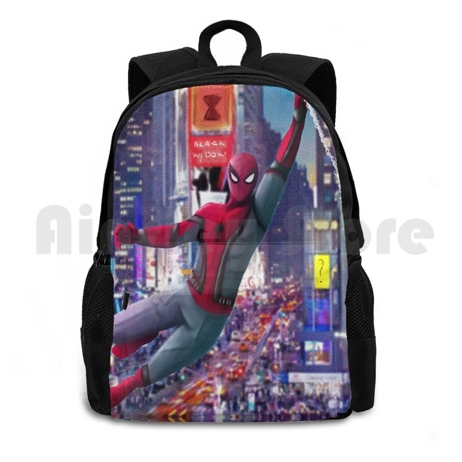 

Swing Outdoor Hiking Backpack Waterproof Camping Travel Swing New York Hero Superhero