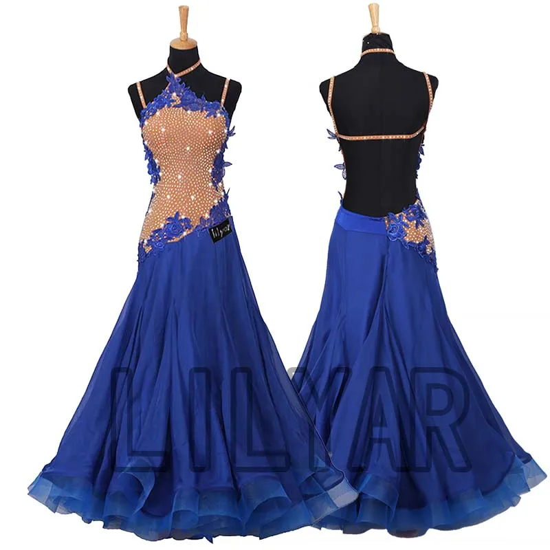 Ballroom Dance Dress Standard Skirt Competition Dress Costumes Performing Dress Customize New Arrival Adult Children