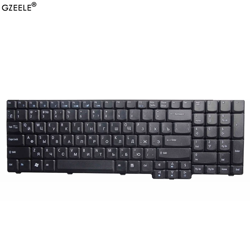 Laptop keyboard FOR ACER Aspire 5235 5735Z 5737 5737Z 5737G 5737ZG 5335 5335Z 5355 5535 5735 RU NEW BLACK RUSSIAN LAYOUT