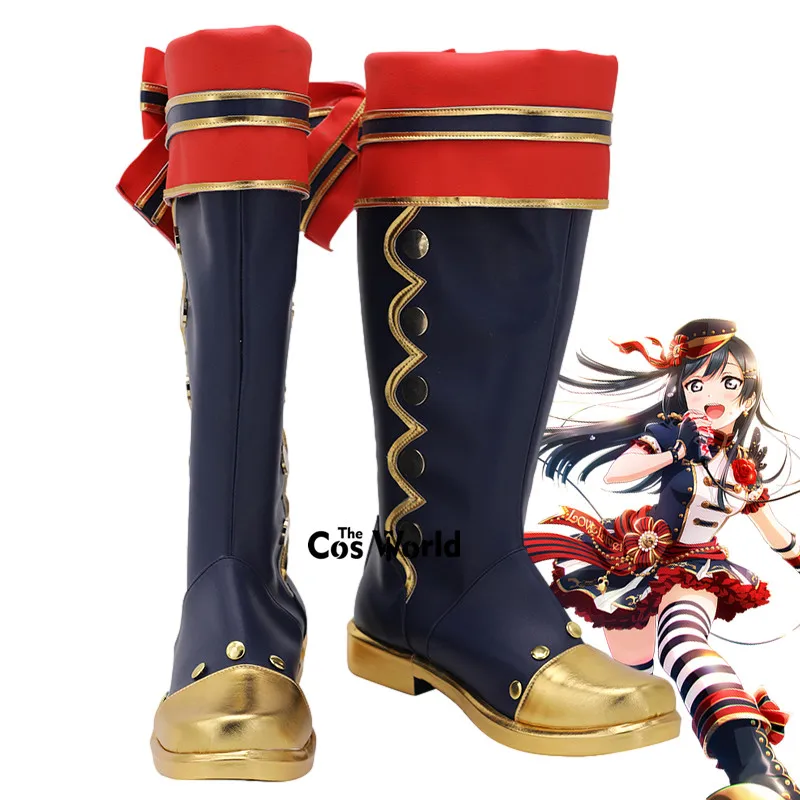 

Love Live! Nijigasaki Yuki Setsuna Scarlet Courage Anime Customize Cosplay Shoes Boots