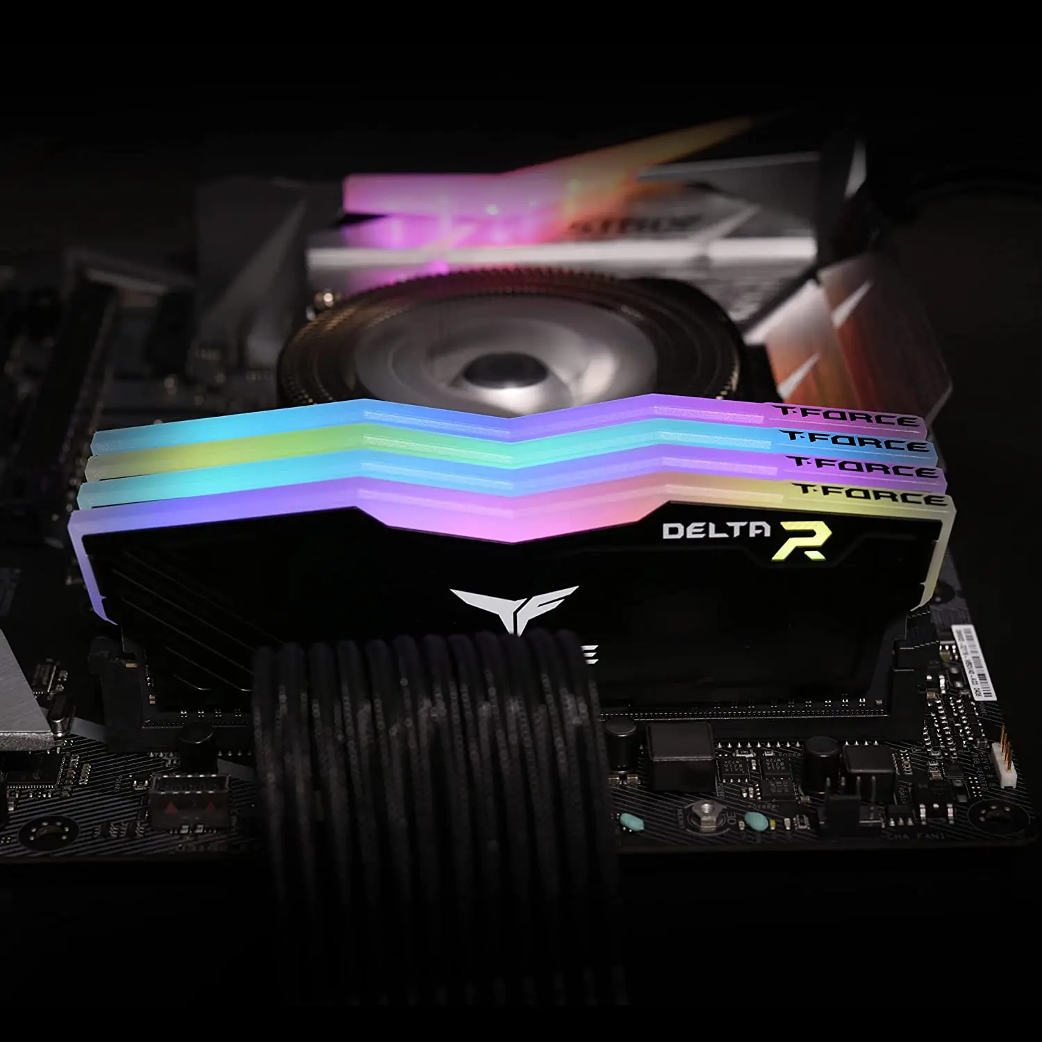 New TEAMGROUP T-Force Delta RGB DDR4 16GB 8GB 3600MHz 3200MHz 3000MHz Desktop Gaming Memory Module Ram