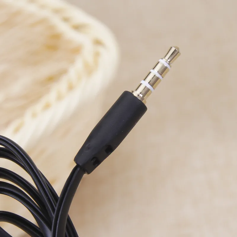 QearFun Cute Rabbit Wired earphone With Ear-hook Sports Headset For Girls Kids Gift With Built-in Microphone Helmets Headphone