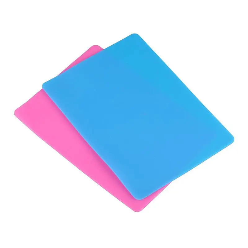 DIY Silicone Mat Resin Pad Craft Tool High Temperature Resistance Sticky Plate Mold Handmade DIY Jewelry Making Molds 4 Sizes