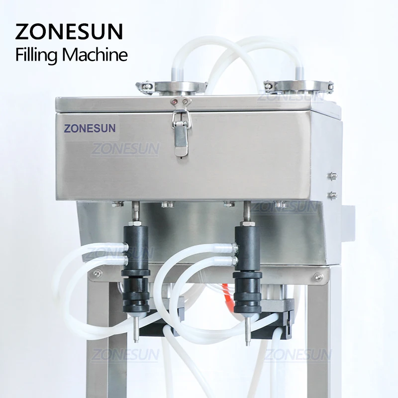 ZONESUN Liquid profumo fragranza riempitrice sottovuoto riempitrice pneumatica per bottiglie