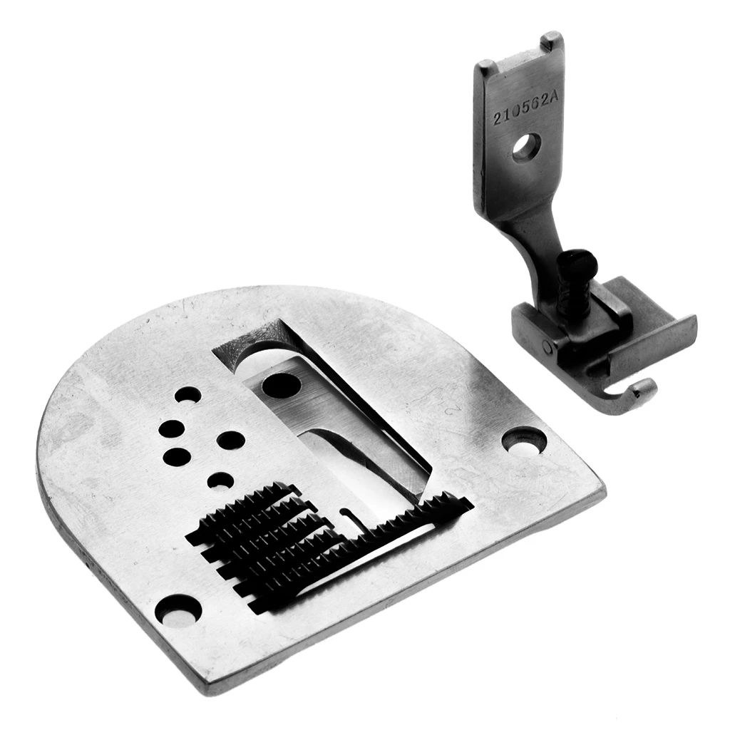 210516A  Gauge Set Needle Plate 210596A Presser Foot 210562A Feed Dog  Four Rows For Overlock Stitch