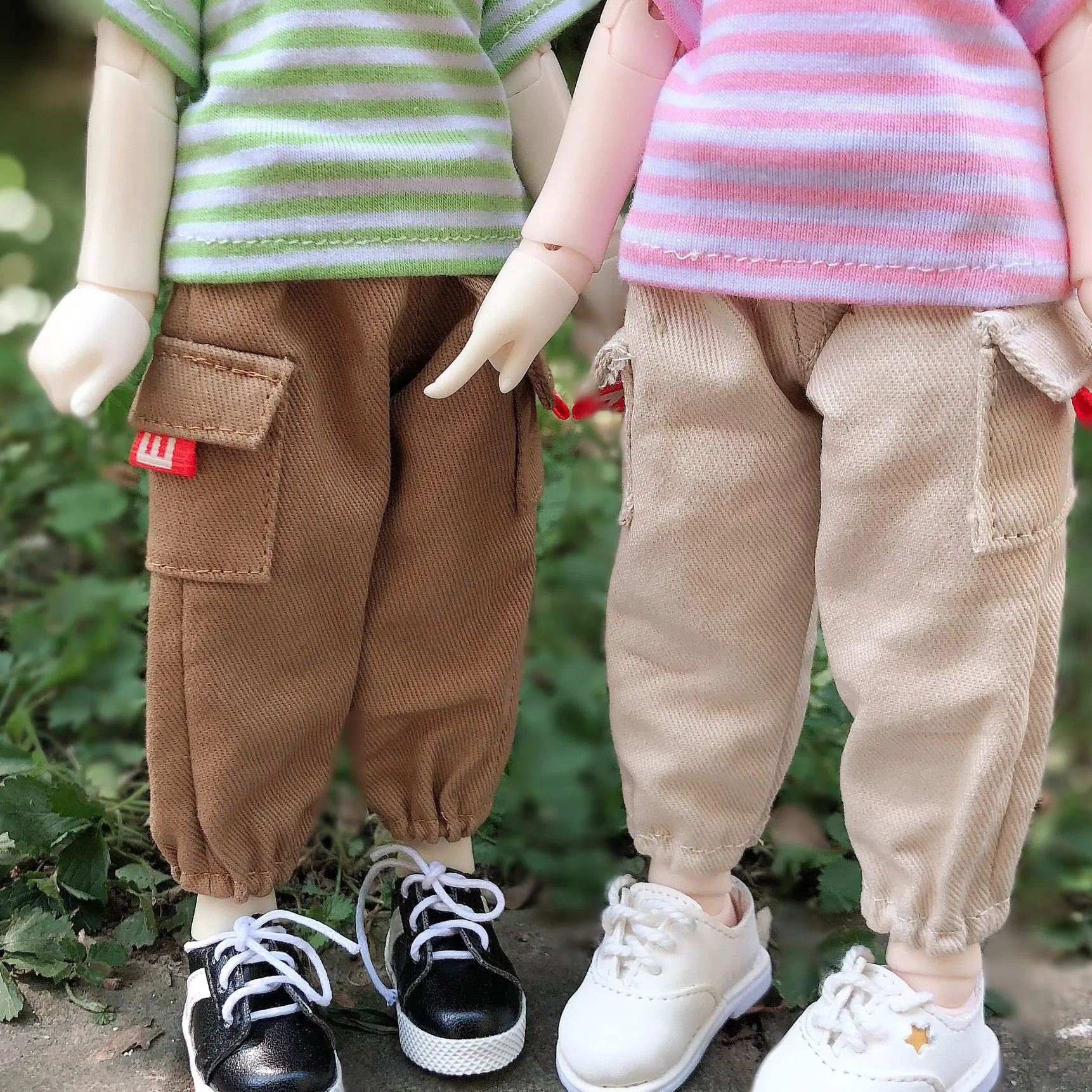 

NEW 1PCS Fashion Sport Casual Long Overall Pants for 1/6 BJD Dolls Clothes Accessories