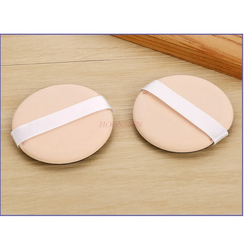 2 pçs almofada de ar bb puff base universal cc creme maquiagem esponja algodão redondo esconder puff molhado e seco ferramentas de maquiagem venda