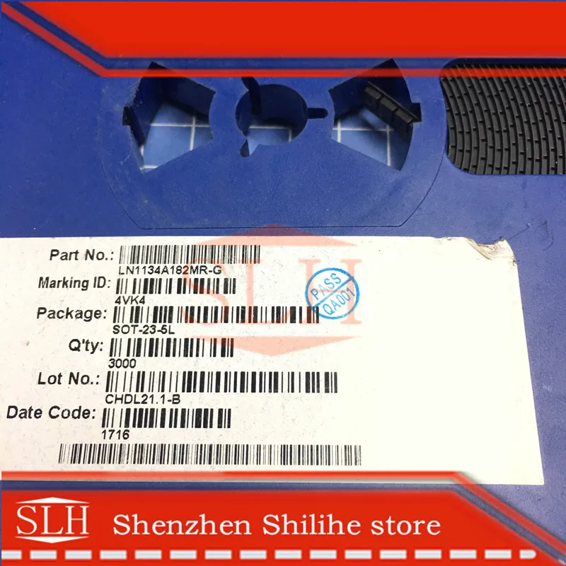 100pcs/lot LN1134A182MR-G LN1134A182MR LN1134A182 SOT23-5 Brand new original