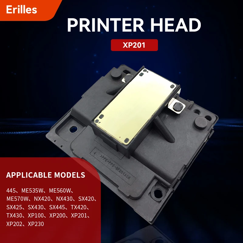 XP201 Printhead Printer Head for Epson ME535W ME560W ME570W NX420 NX430 SX420 SX425 SX430 SX445 TX420 TX430 XP100 XP200 XP230