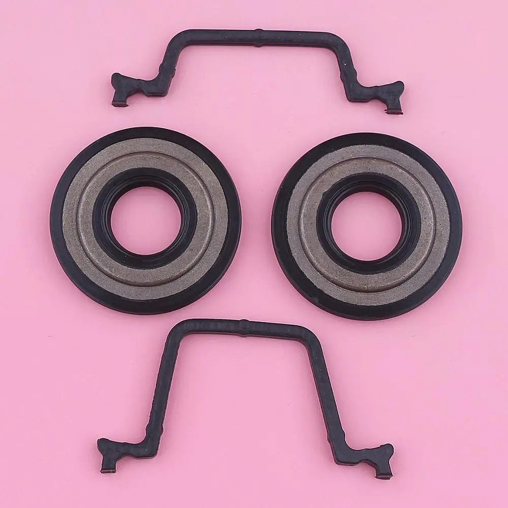 2pcs/lot Oil Seal w Cylinder Gasket Kit For Husqvarna 445 450 445E 450E Chainsaw 544108701, 544109201, 544013801