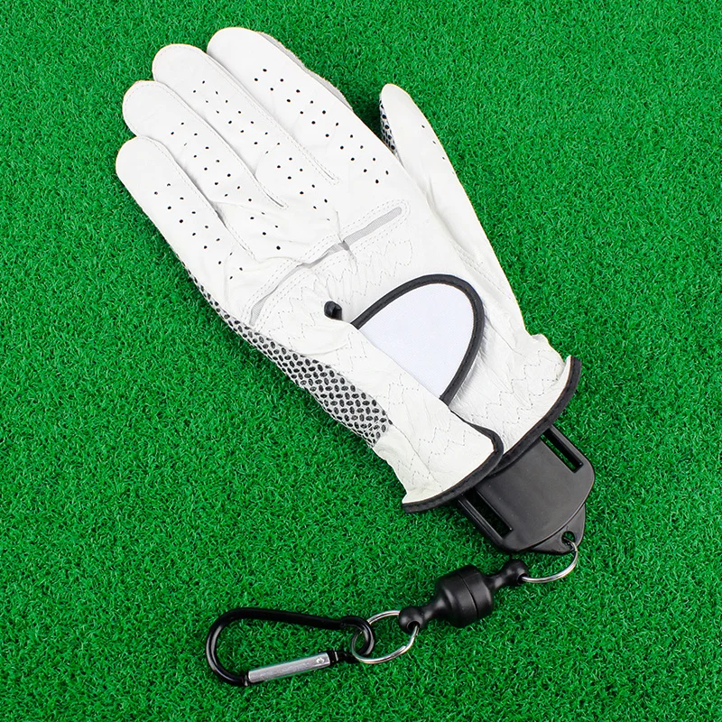 Golf Gloves Dryer Rack Plastic Portable Golf Holder Keeper Golf Supplies Accessories,Black