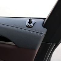 Car Accessories For BMW X3 G01 X4 G02  X3M X4M IX3 ABS Carbon Fiber indoor Door Lock Switch Cover